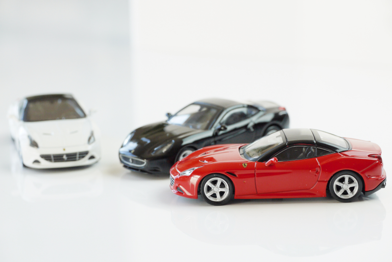 Illustration for article titled Kyosho Ferrari 10 1/64 #72 - Project Prancing Horse #72 - 2014 Ferrari California T